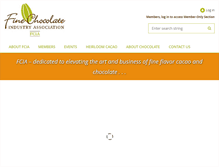 Tablet Screenshot of finechocolateindustry.org